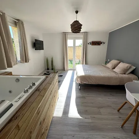 Studio Spa Balneo - Jardin Prive Maureilhan-et-Raméjan Extérieur photo